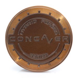 Concaver Naafdop Brons