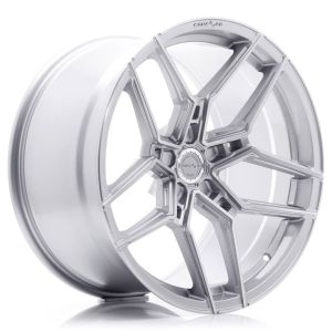 Concaver CVR5 Velgen 20 Inch 10J ET20-48 Custom PCD Mid Concave Flow Form Brushed Titanium
