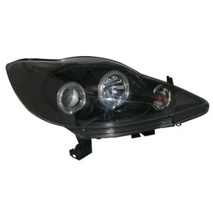 SK-Import Koplampen Angel Eyes Black Housing Peugeot 107 Pre Facelift