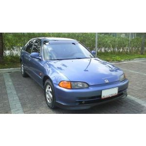 PU Design Voor Bumper Lip Type R Style Zwart Polyurethane Honda Civic