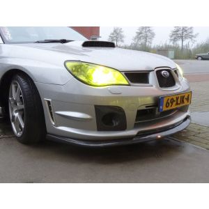 CarbonWorks Voor Bumper Lip STI Style Carbon Subaru Impreza Facelift