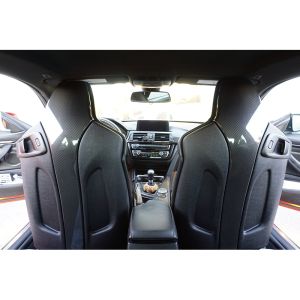 CarbonWorks Stoel Inleg M-Performance Style Carbon BMW 3-serie,4-serie