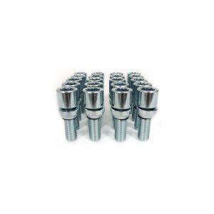 SK-Import Wielbouten Star Schuifbouten Zilver Staal M12x1.25