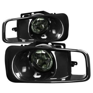 SK-Import Smoke OEM Style Chrome Housing Smoke Glas Honda Civic Facelift 1999-2001