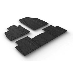 Gledring Automatten Zwart Rubber Renault Scenic