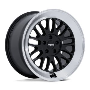 Rotiform SCP RC214 Velgen 19 Inch 10.5J ET35 5x112 Flow Form Gloss Black Diamond Lip