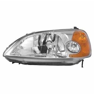 TYC Koplampen Handmatig Verstelbaar Honda Civic Pre Facelift