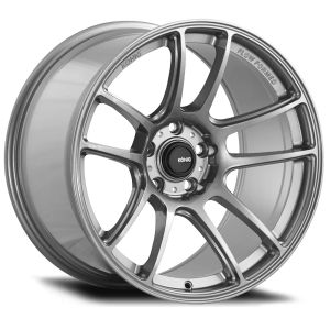 König Heliogram Velgen 18 Inch 9.5J ET35 5x112 Flow Form Titanium Metallic