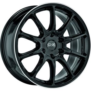 OZ-Racing Hyper XT HLT Velgen 22 Inch 11.5J ET34 5x120 Gloss Black Machined