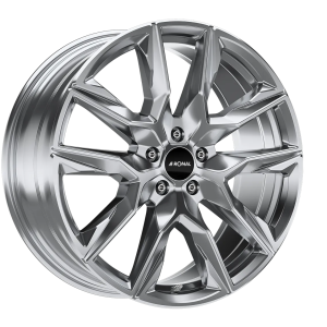 Ronal R71 Velgen 21 Inch 10.5J ET40 5x108 Platinum Silver