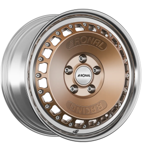 Ronal RR10 Velgen 16 Inch 7.5J ET35 5x112 2 Delige Constructie Matt Bronze