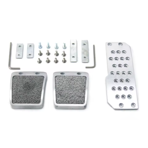 SK-Import Pedalen Set Mugen Style Handgeschakeld Zilver Aluminium