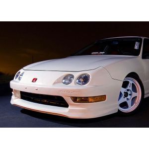 PU Design Voor Bumper Lip Type R Style Zwart Polyurethane Honda Integra