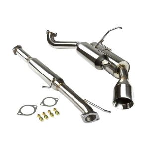 J2 Engineering Cat-back Uitlaatsysteem Rolled Tip 57mm Roestvrij Staal Mazda MX-5