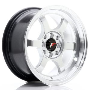 JR-Wheels JR12 Velgen 15 Inch 7.5J ET26 4x100,4x114.3 Hyper Silver