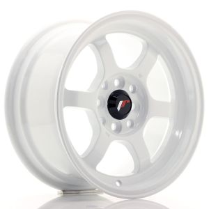 JR-Wheels JR12 Velgen 15 Inch 7.5J ET26 4x100,4x114.3 White