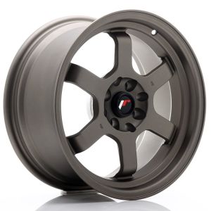 JR-Wheels JR12 Velgen 16 Inch 8J ET15 4x100,4x114.3 Flat Bronze