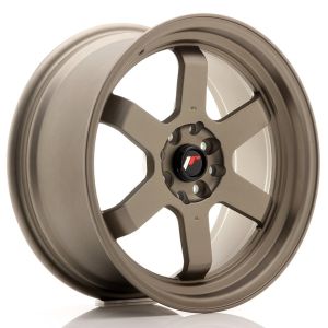 JR-Wheels JR12 Velgen 17 Inch 8J ET33 4x100,4x114.3 Flat Bronze