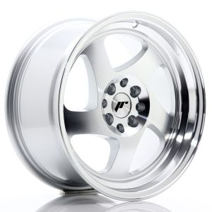 JR-Wheels JR15 Velgen 16 Inch 8J ET25 4x100,4x108 Silver Machined Face