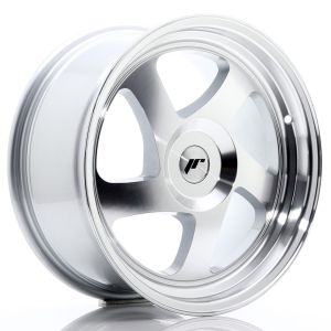 JR-Wheels JR15 Velgen 17 Inch 8J ET35 Custom PCD Silver Machined Face
