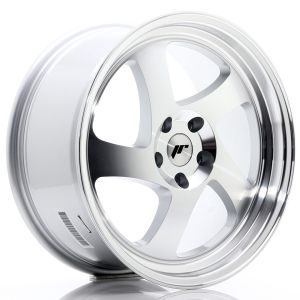JR-Wheels JR15 Velgen 18 Inch 8.5J ET40 5x112 Silver Machined Face