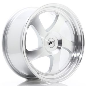 JR-Wheels JR15 Velgen 18 Inch 8.5J ET20-40 Custom PCD Silver Machined Face
