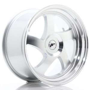 JR-Wheels JR15 Velgen 18 Inch 9.5J ET20-40 Custom PCD Silver Machined Face