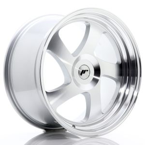 JR-Wheels JR15 Velgen 19 Inch 10J ET35 Custom PCD Silver Machined Face
