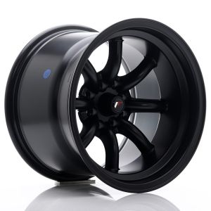 JR-Wheels JR19 Velgen 15 Inch 10.5J ET-32 4x100,4x114.3 Flat Black