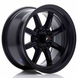 JR-Wheels JR19 Velgen 15 Inch 8J ET20 4x100,4x114.3 Flat Black
