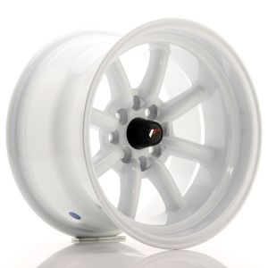 JR-Wheels JR19 Velgen 15 Inch 9J ET-13 4x100,4x114.3 White