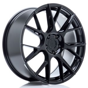 JR-Wheels JR42 TWEEDE KANS Velgen 19 Inch 8.5J ET45 5x112 Flow Form Gloss Black
