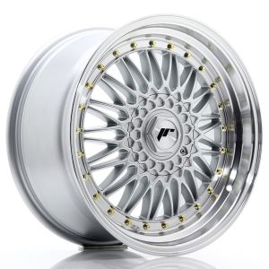 JR-Wheels JR9 Velgen 18 Inch 9J ET25 4x114.3 Silver Machined Lip