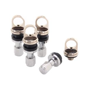 JR-Wheels Ventielen V1 Met TPMS Sensor Houder Zilver