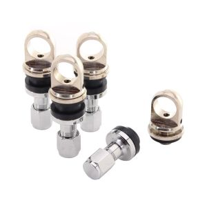 JR-Wheels Ventielen V2 Met TPMS Sensor Houder Zilver