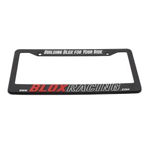 Blox Racing Kentekenplaathouder USA Style Brushed Aluminum Logo