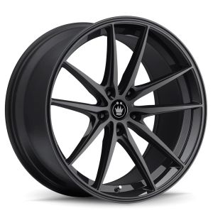 König Oversteer Velgen 19 Inch 8.5J ET42 5x108 Gegoten Gloss Black