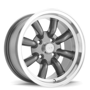 König Rewind Velgen 15 Inch 7J ET40 4x100 Gegoten Graphite