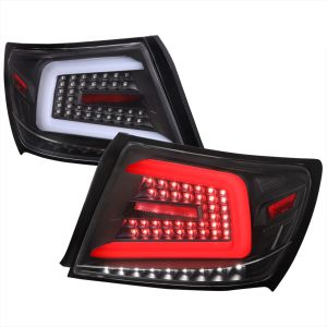 SK-Import Achter Achterlicht LED Black Housing ABS Plastic Subaru Impreza