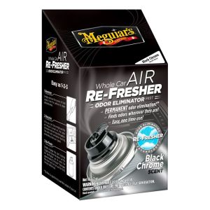 Meguiars Luchtverfrisser Zwart - Chroom 59ml