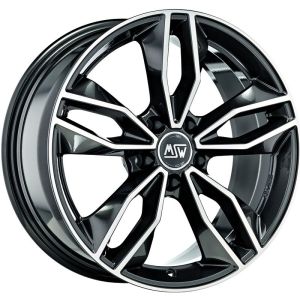 MSW MSW 71 Velgen 19 Inch 8.5J ET46.5 5x114.3 Gloss Dark Grey Machined