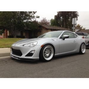 PU Design Side Skirts CS Style Bottom Line Zwart Polyurethane Subaru,Toyota Pre Facelift