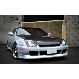 PU Design Voor Bumper Lip OEM Style Zwart Polyurethane Honda Prelude