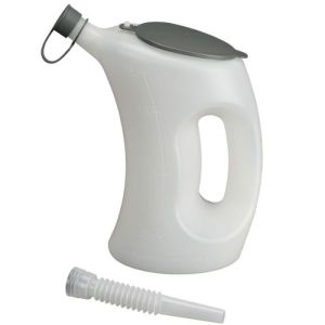 Pressol Schenkkan Met Deksel, Dop en Flex Tuit Wit 2 Liter