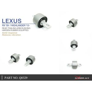 Hardrace Achter Sleeparm Rubbers Lexus RX
