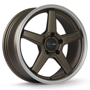 Enkei Quasar Velgen 19 Inch 8J ET45 5x112 Flat Bronze Machined Lip