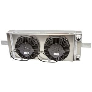 Speedfactory Radiator met Shroud en Fans Zilver Aluminium Honda Civic,CRX,Del Sol