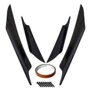 Simoni Racing Canards Zwart ABS Plastic