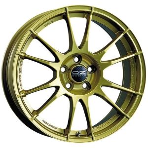 OZ-Racing Ultraleggera Velgen 17 Inch 7.5J ET48 5x100 Race Gold