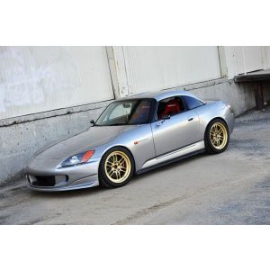 PU Design Side Skirts Spoon Style Zwart Polyurethane Honda S2000